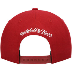 Mitchell & Ness Miami Heat Ground 2.0 Snapback Hat Red