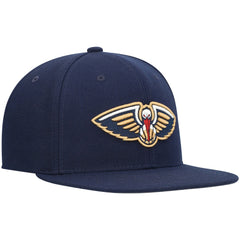 Mitchell & Ness New Orleans Pelicans Ground 2.0 Snapback Hat Navy