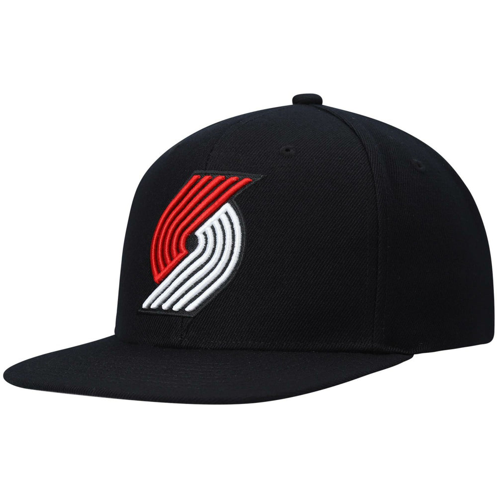 Mitchell & Ness Portland Trail Blazers Ground 2.0 Snapback Hat Black