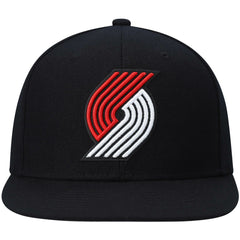 Mitchell & Ness Portland Trail Blazers Ground 2.0 Snapback Hat Black