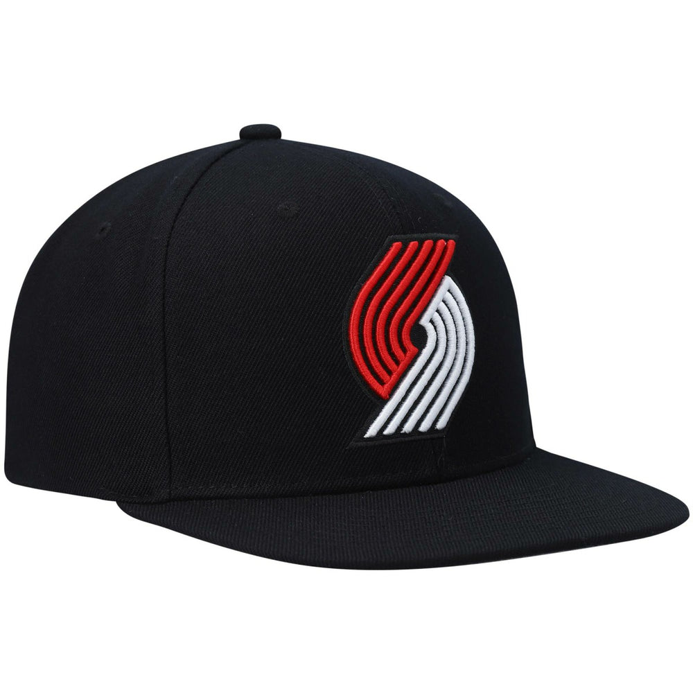 Mitchell & Ness Portland Trail Blazers Ground 2.0 Snapback Hat Black