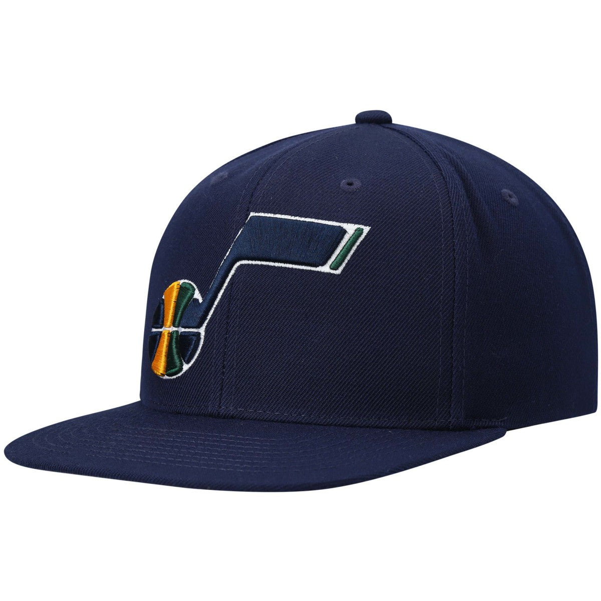 Mitchell & Ness Utah Jazz Ground 2.0 Snapback Hat Navy