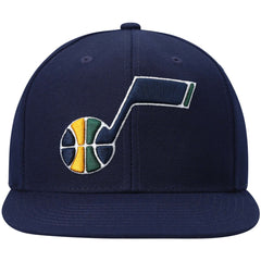 Mitchell & Ness Utah Jazz Ground 2.0 Snapback Hat Navy