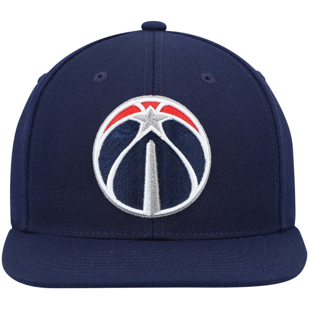 Mitchell & Ness Washington Wizards Ground 2.0 Snapback Hat Navy