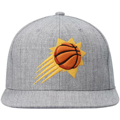 Mitchell & Ness Phoenix Suns 2.0 Snapback Hat Heathered Gray