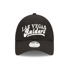 Las Vegas Raiders New Era Women's Team Trucker 9FORTY Snapback Hat - Black - NFL