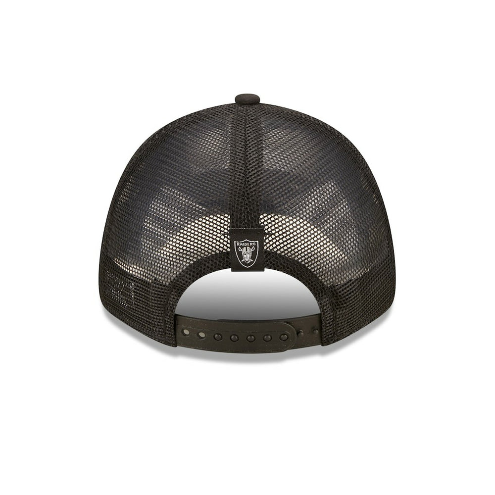 Las Vegas Raiders New Era Women's Team Trucker 9FORTY Snapback Hat - Black - NFL