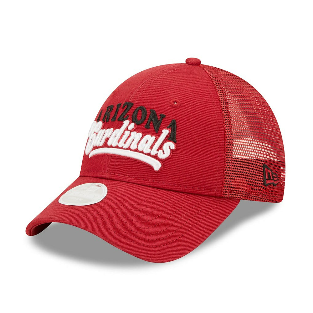 Arizona Cardinals New Era Women's Team Trucker 9FORTY Snapback Hat - Cardinal - NFL