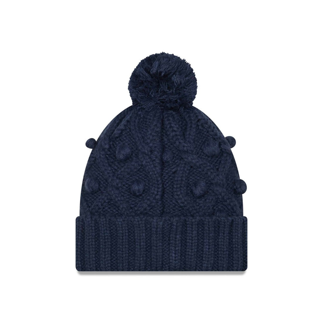Tennessee Titans New Era Women's Toasty Cuffed Knit Hat with Pom - Navy - NFL
