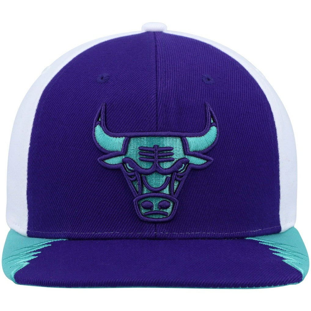Mitchell & Ness Chicago Bulls Day 5 Snapback Hat Purple