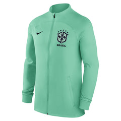 Nike - Brazil National Team Strike Raglan Full-Zip Performance Track Jacket - Green