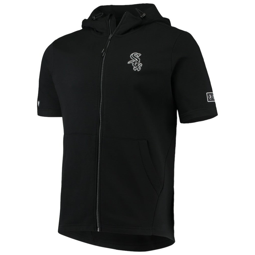 Chicago White Sox Levelwear Recruit Short Sleeve Full-Zip Hoodie Jacket Discount