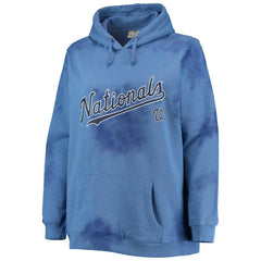 Washington Nationals Women's Plus Size Cloud Pullover Hoodie Outlet