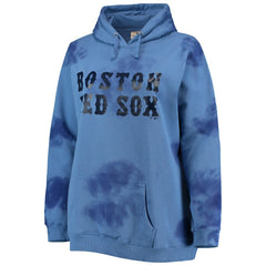 Boston Red Sox Women's Plus Size Cloud Pullover Hoodie Sale