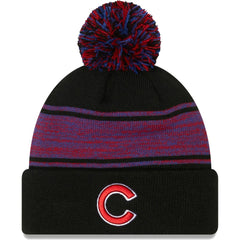 Chicago Cubs New Era Chilled Cuffed Knit Hat with Pom Sale
