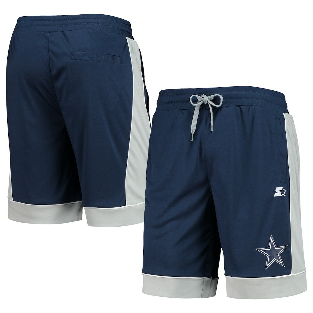 Dallas Cowboys G-III Sports by Carl Banks Fan Favorite Fashion Shorts -Navy/Gray - NFL