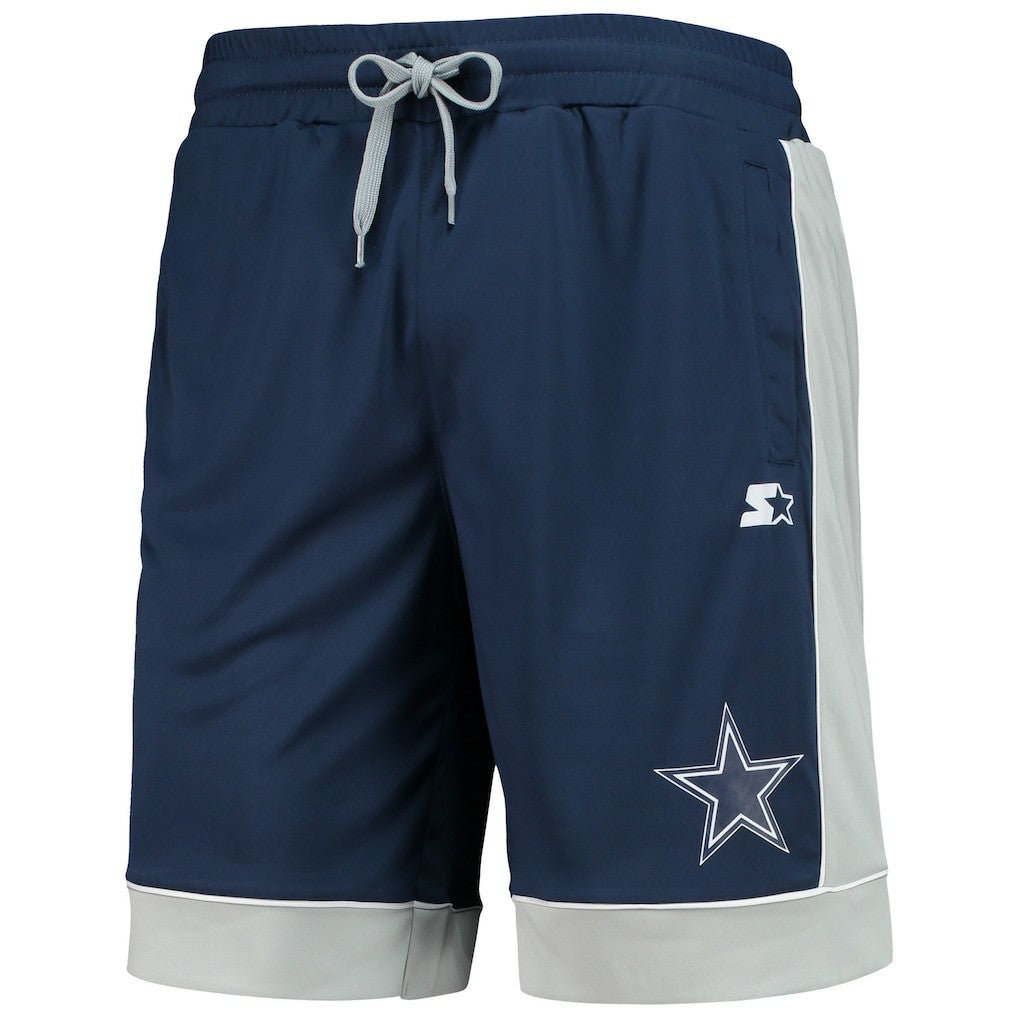 Dallas Cowboys G-III Sports by Carl Banks Fan Favorite Fashion Shorts -Navy/Gray - NFL