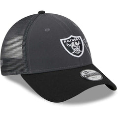 Las Vegas Raiders New Era Youth Reflect 9FORTY Adjustable Hat - Graphite - NFL