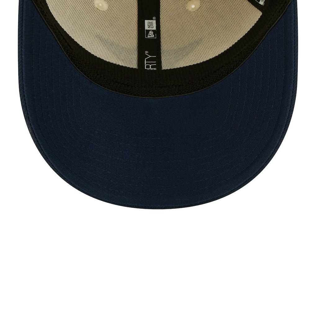 Dallas Cowboys New Era 2022 Sideline 39THIRTY 2-Tone Flex Hat - Cream/Navy - NFL