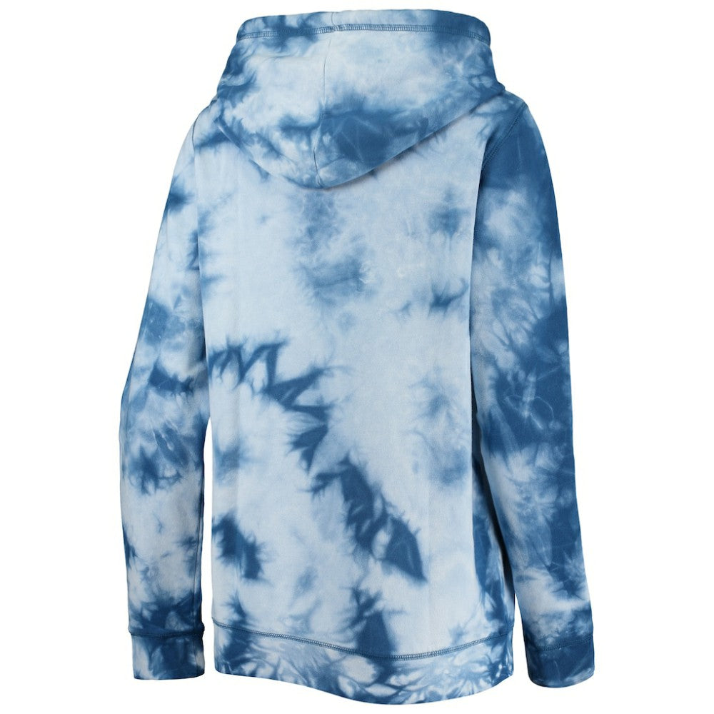Chicago Cubs New Era Women's Tie-Dye Full-Zip Hoodie for sale