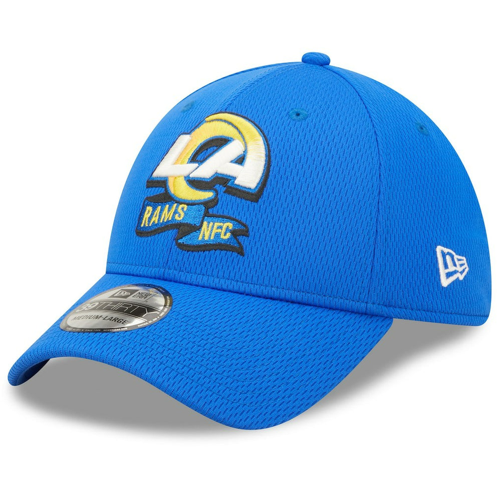 Los Angeles Rams New Era 2022 Sideline 39THIRTY Coaches Flex Hat - Royal - NFL