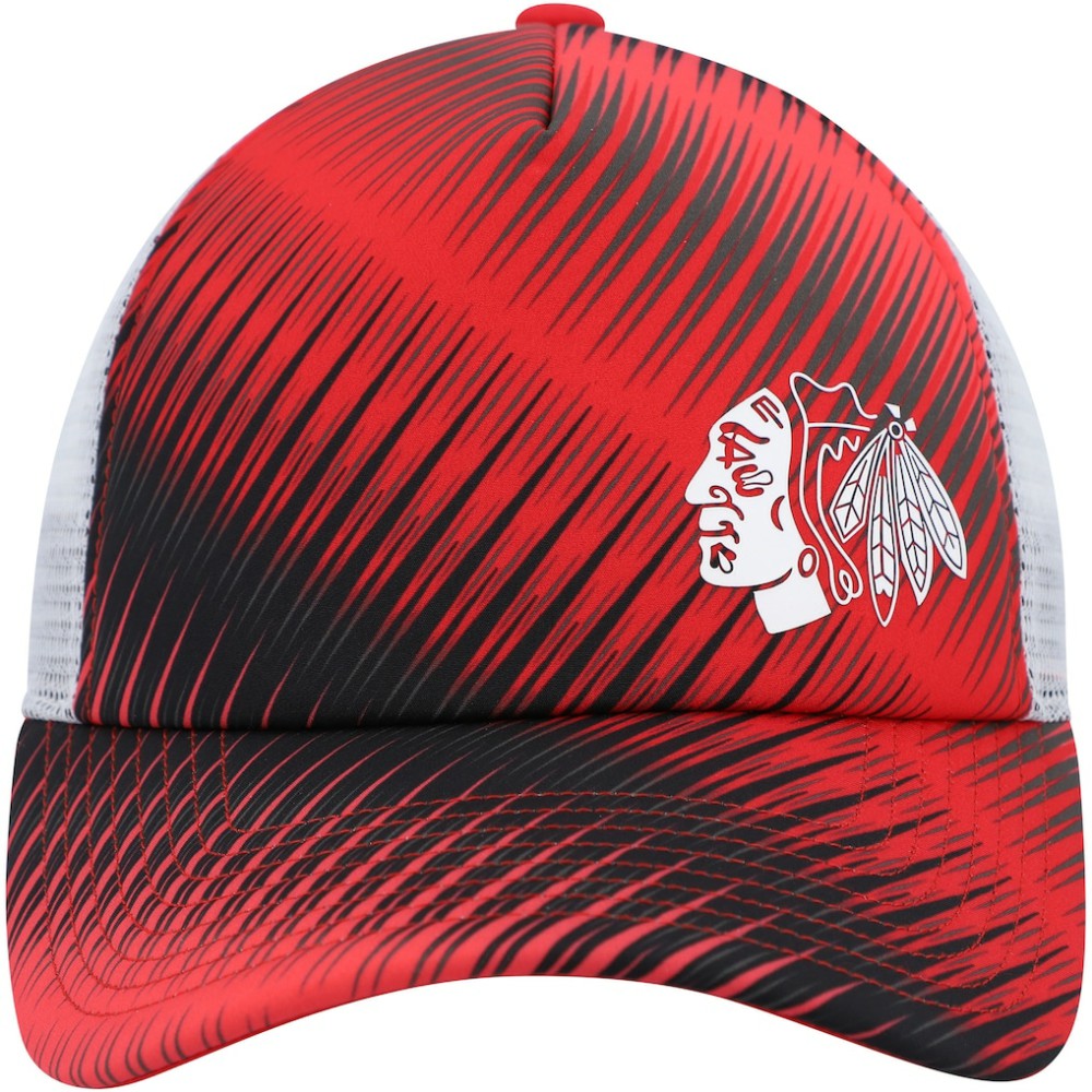 Chicago Blackhawks adidas Women's Graphic Foam Trucker Snapback Hat - Red/White | Adidas online