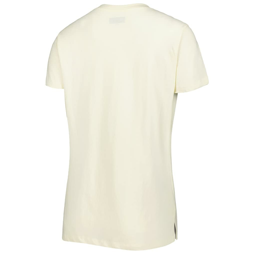Indianapolis Colts New Era Women's Chrome Sideline T-Shirt - Cream - NFL