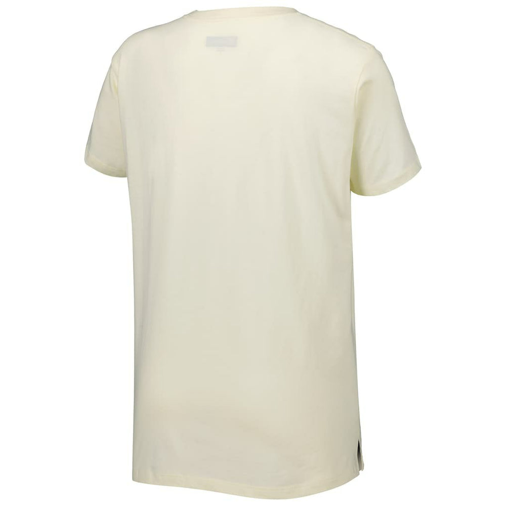 New Orleans Saints New Era Women's Chrome Sideline T-Shirt - Cream - NFL