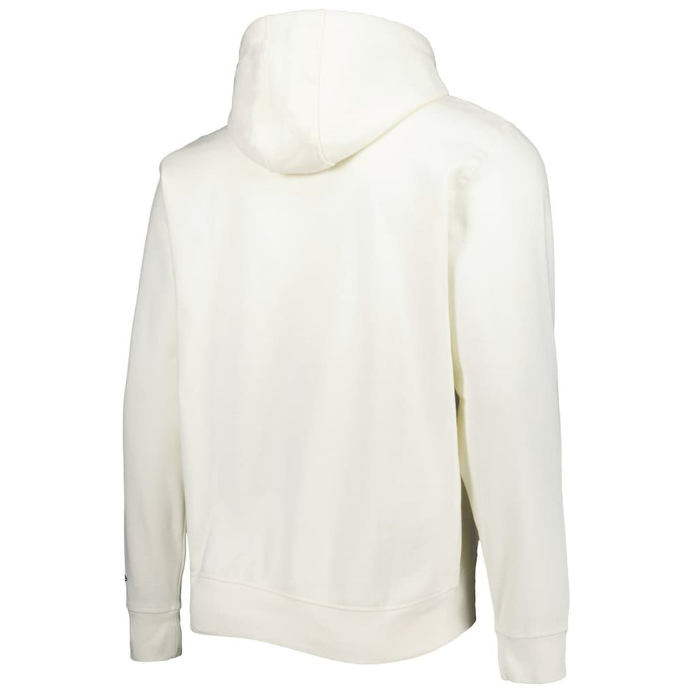 Arizona Cardinals New Era Sideline Chrome Pullover Hoodie - Cream - NFL