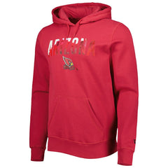 Arizona Cardinals New Era Ink Dye Pullover Hoodie - Cardinal - NFL