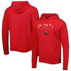 Tampa Bay Buccaneers New Era Ink Dye Pullover Hoodie - Red - NFL
