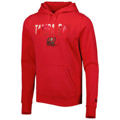 Tampa Bay Buccaneers New Era Ink Dye Pullover Hoodie - Red - NFL