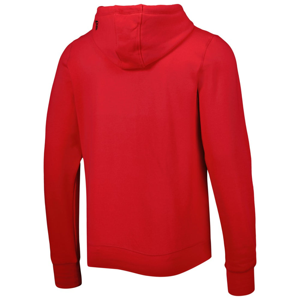 Tampa Bay Buccaneers New Era Ink Dye Pullover Hoodie - Red - NFL