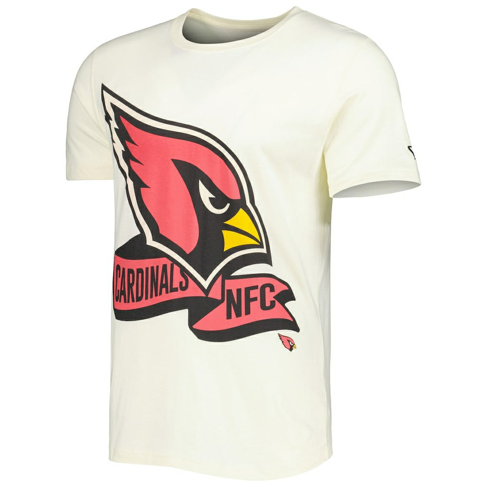 Arizona Cardinals New Era Sideline Chrome T-Shirt - Cream - NFL