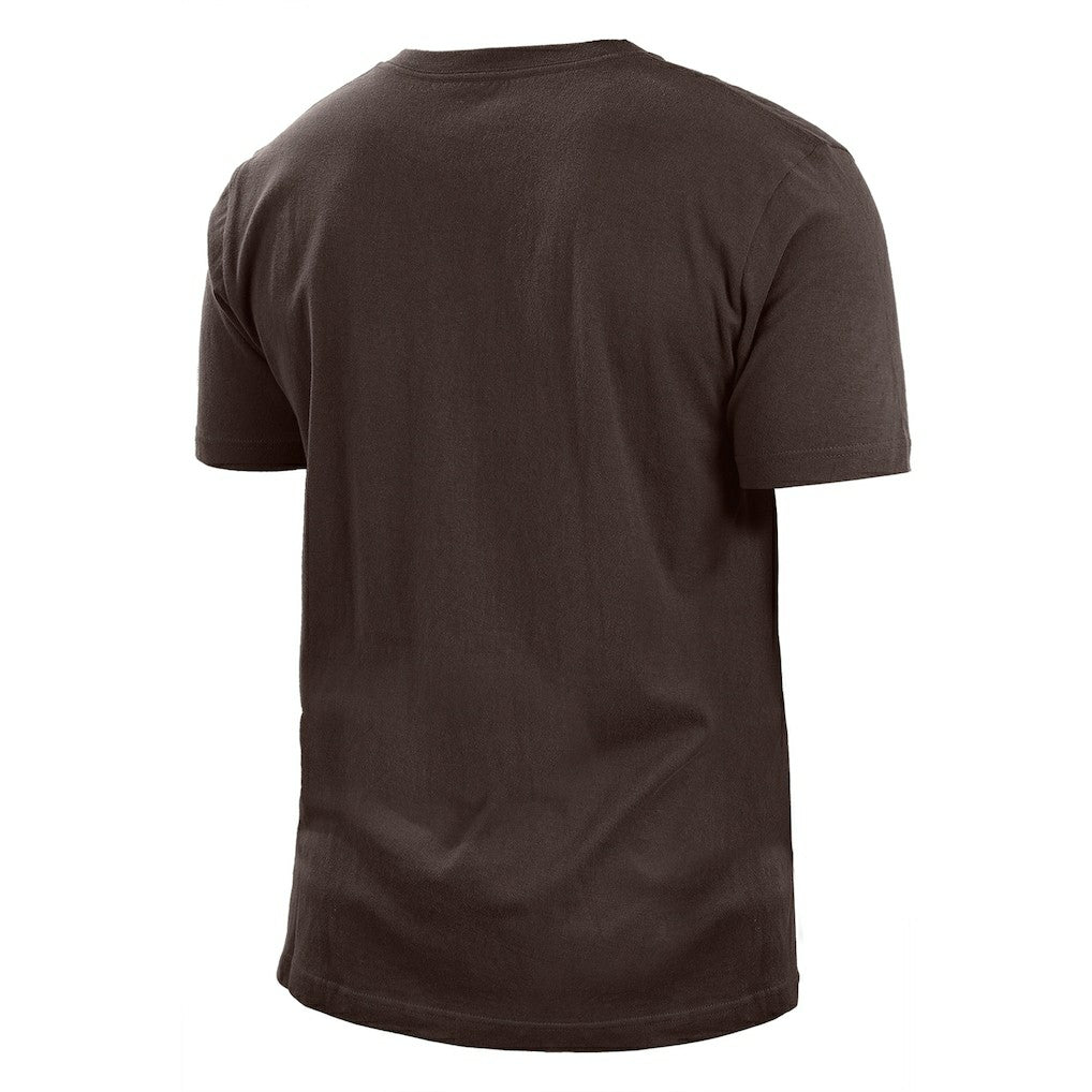 Cleveland Browns New Era 2022 Sideline Ink Dye T-Shirt - Brown - NFL
