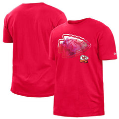 Kansas City Chiefs New Era 2022 Sideline Ink Dye T-Shirt - Red - NFL