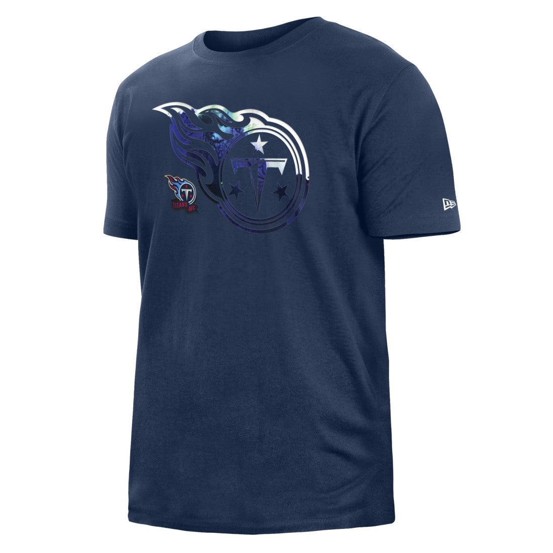Tennessee Titans New Era 2022 Sideline Ink Dye T-Shirt - Navy - NFL