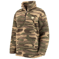 Pittsburgh Penguins G-III Sports by Carl Banks Women's Sherpa Quarter-Zip Jacket - Camo | NHL sale