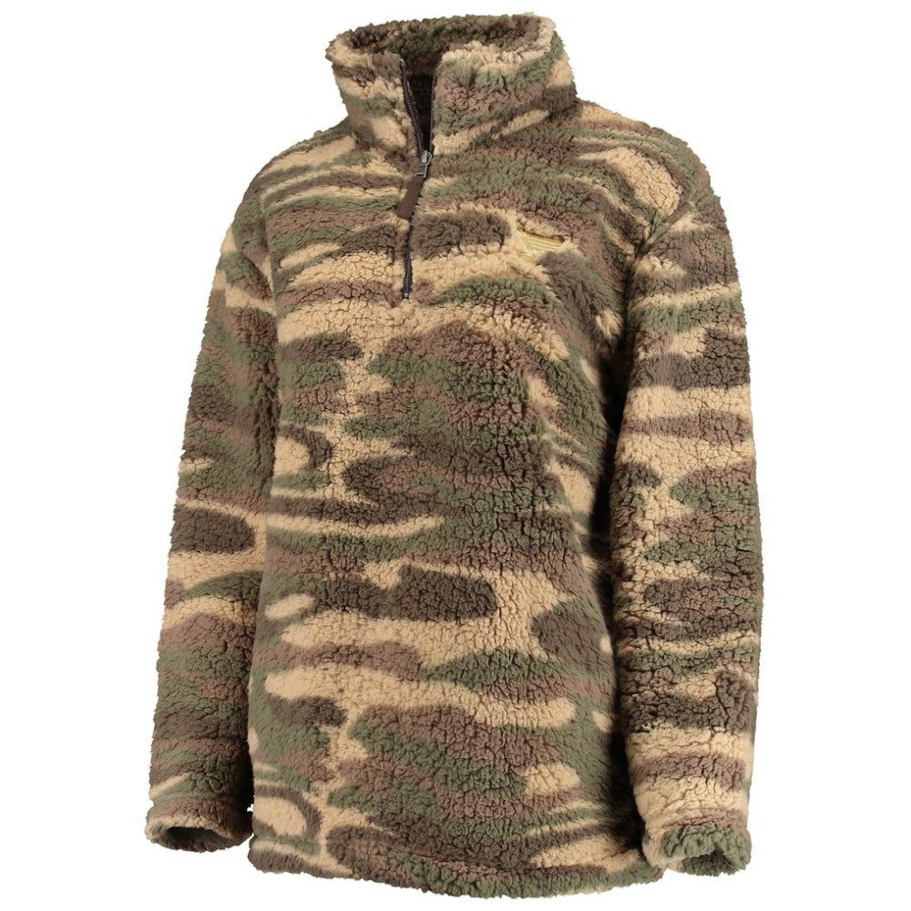 St. Louis Blues G-III Sports by Carl Banks Women's Sherpa Quarter-Zip Jacket - Camo | NHL online
