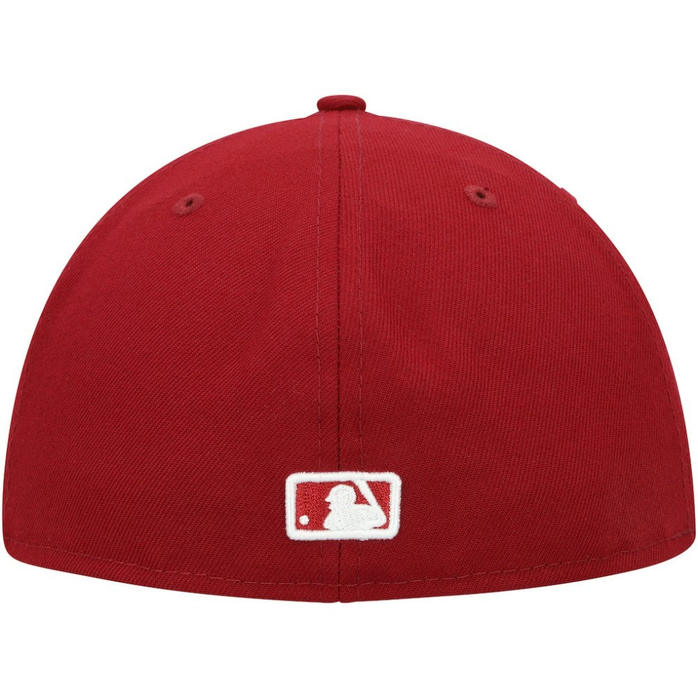 Tampa Bay Rays New Era White Logo 59FIFTY Fitted Hat Online