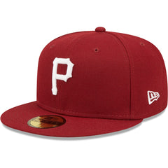 Pittsburgh Pirates New Era White Logo 59FIFTY Fitted Hat Sale
