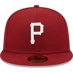 Pittsburgh Pirates New Era White Logo 59FIFTY Fitted Hat Sale