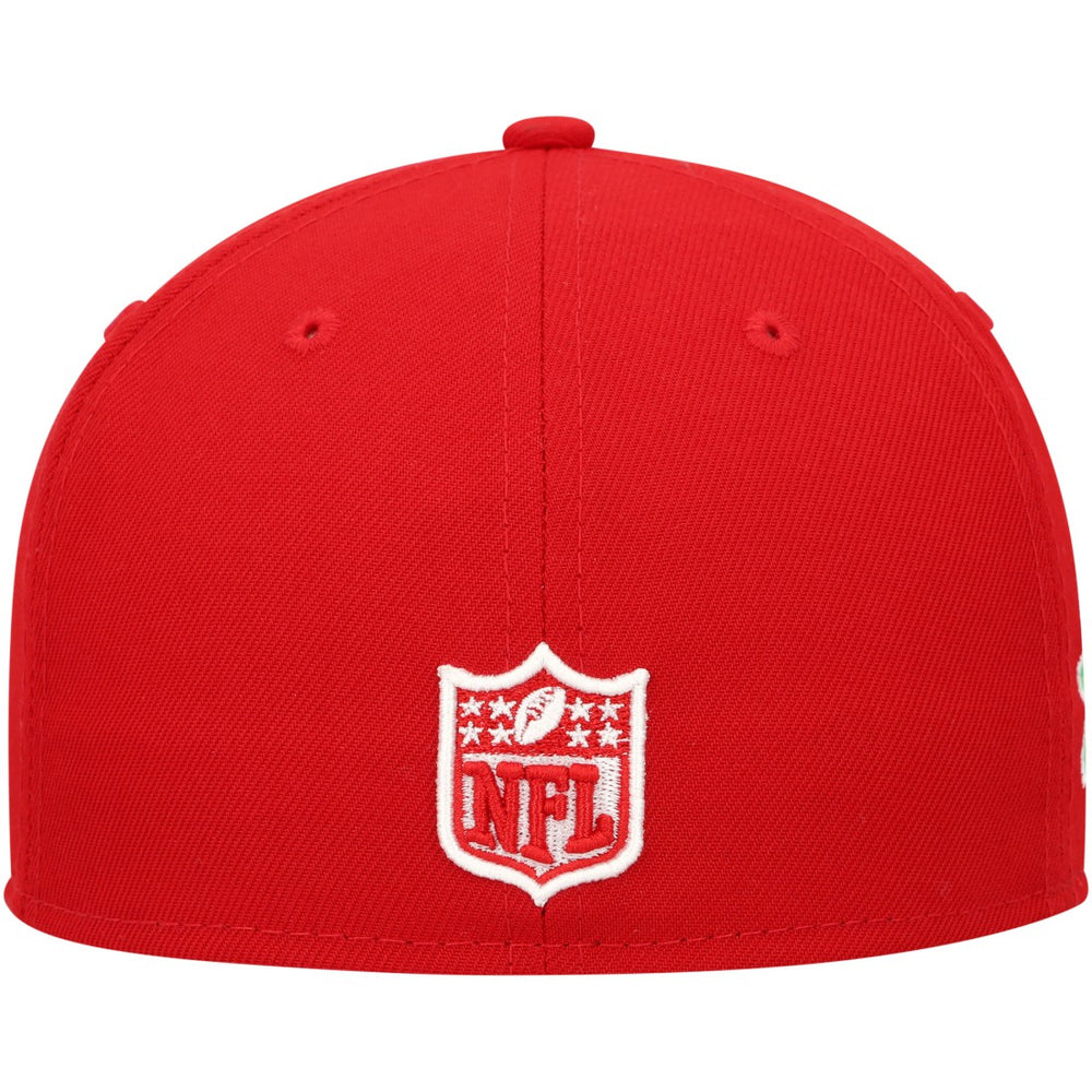 Tampa Bay Buccaneers New Era Super Bowl XXXVII Citrus Pop 59FIFTY Fitted Hat - Scarlet - NFL