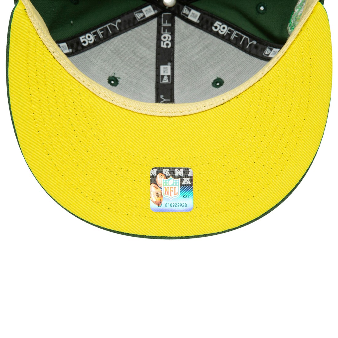 Green Bay Packers New Era Super Bowl XXXI Citrus Pop 59FIFTY Fitted Hat - Green - NFL