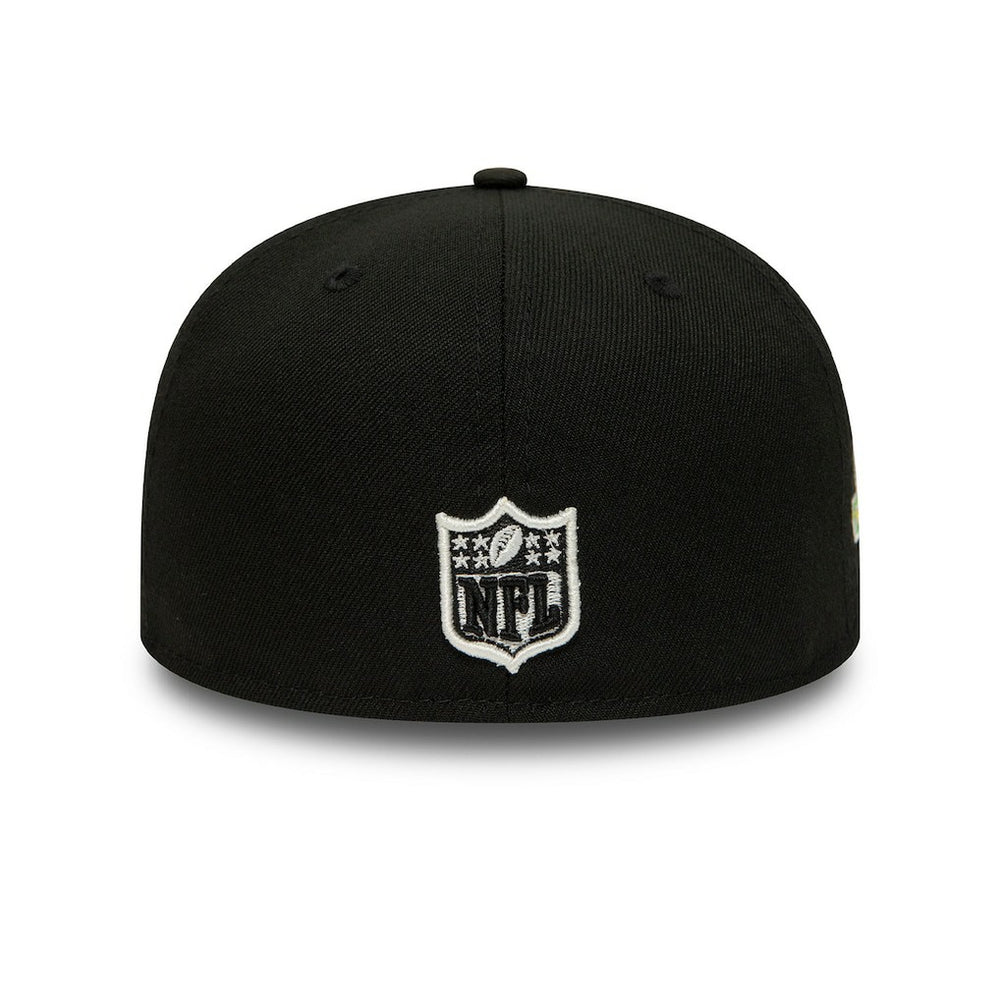 Pittsburgh Steelers New Era Super Bowl XL Citrus Pop 59FIFTY Fitted Hat - Black - NFL