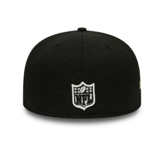 Pittsburgh Steelers New Era Super Bowl XL Citrus Pop 59FIFTY Fitted Hat - Black - NFL