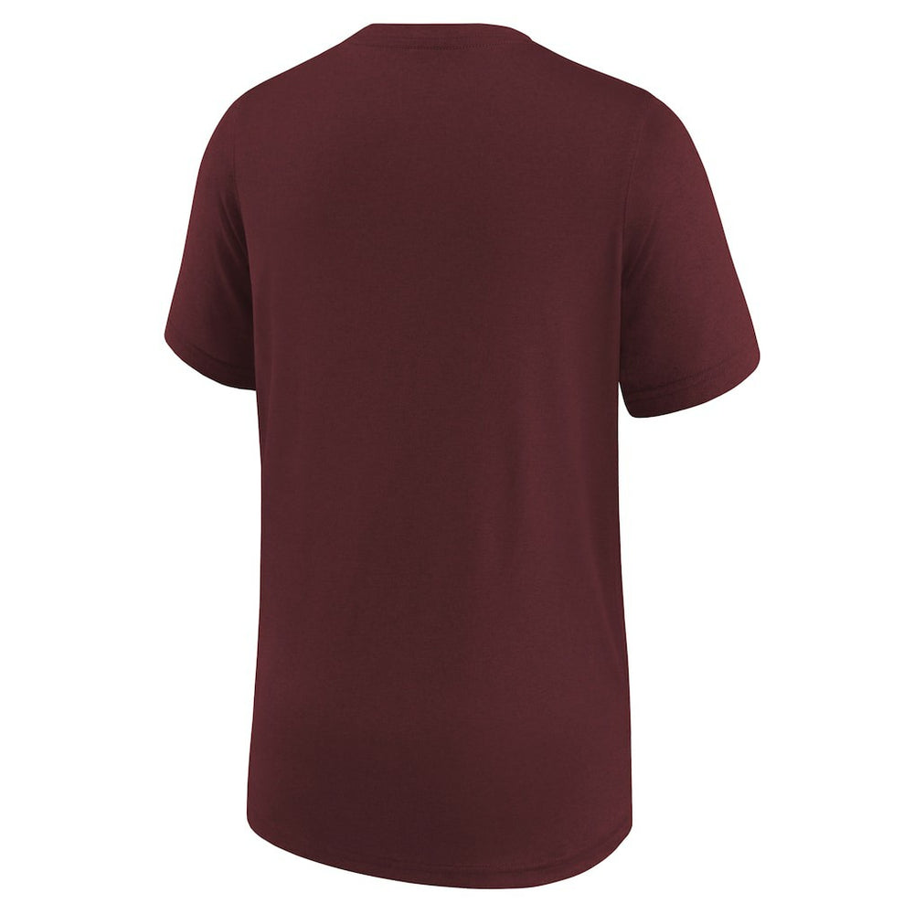 Washington Commanders Youth Team Athletic Performance T-Shirt - Burgundy - Nike