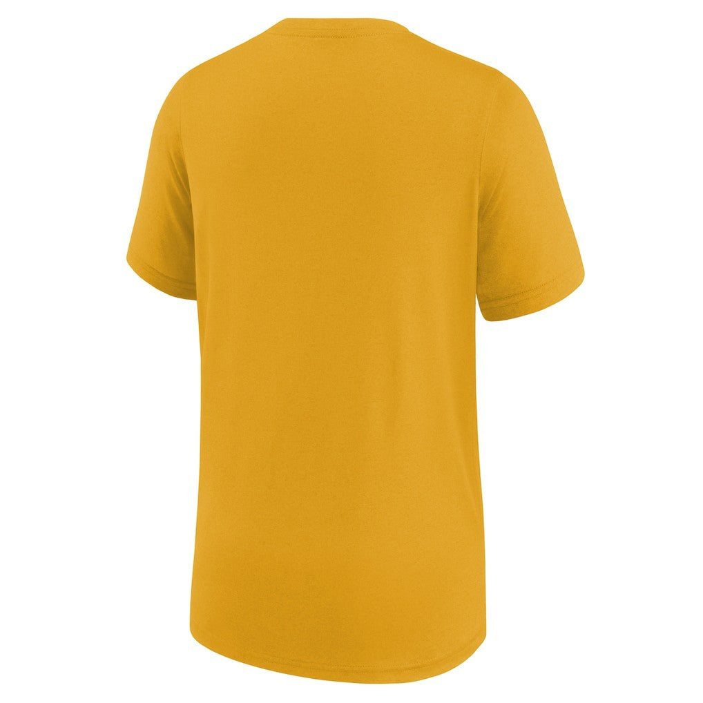 Washington Commanders Youth Team Athletic Performance T-Shirt - Gold - Nike