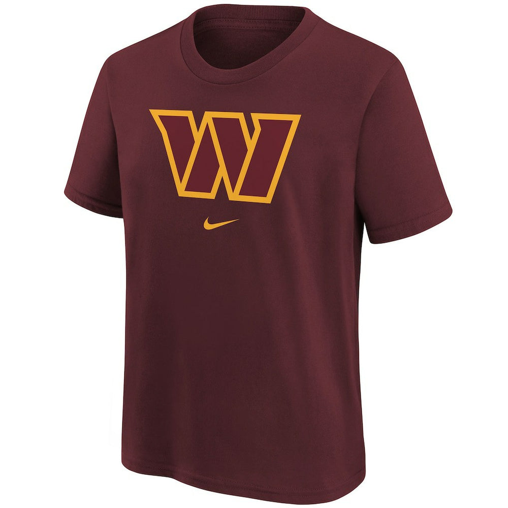 Washington Commanders Youth Team Logo T-Shirt - Burgundy - Nike