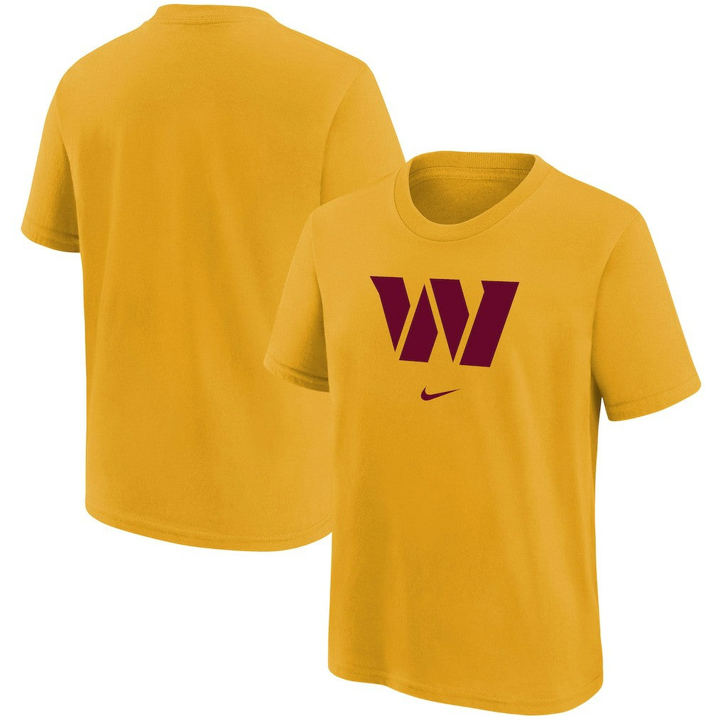 Washington Commanders Youth Team Logo T-Shirt - Gold - Nike